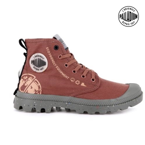 Coral Palladium Pampa Organic Metro Men's Boots | ZA-456CUED