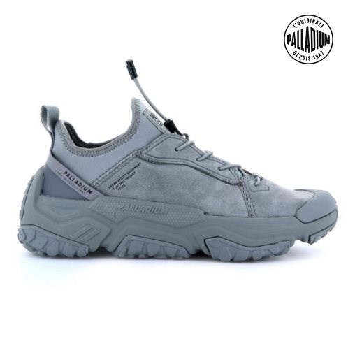 Grey Palladium Off-grid LO LTH Women's Sneakers | ZA-983COAE