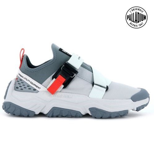 Grey Palladium Off-grid LO Utility Men's Sneakers | ZA-342UCOT
