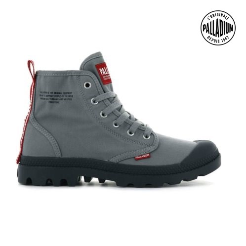 Grey Palladium Pampa Hi Dare Women's Boots | ZA-308YHRD