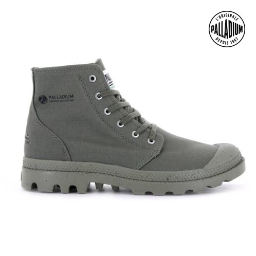 Grey Palladium Pampa Hi Organic II Women's Boots | ZA-150WHVA