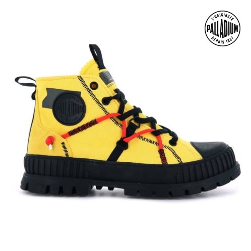 Lemon Palladium Pallashock Re-craft Women's Boots | ZA-952VAFX