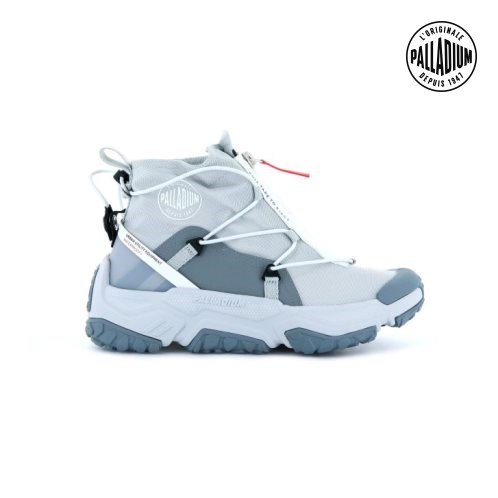 Light Blue Palladium Off-grid Hi Zip Waterproof + Women's Sneakers | ZA-340GUQZ