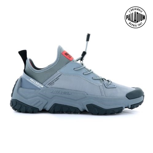 Light Blue Palladium Off-grid LO NYL Women's Sneakers | ZA-674EQLZ