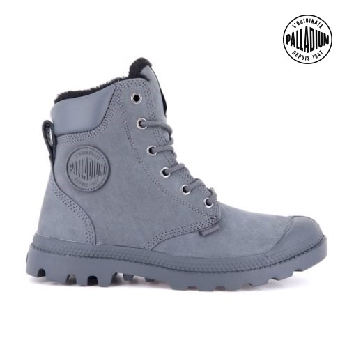 Light Purple Palladium Pampa Sport Cuff WPS Men's Boots | ZA-368GBHY
