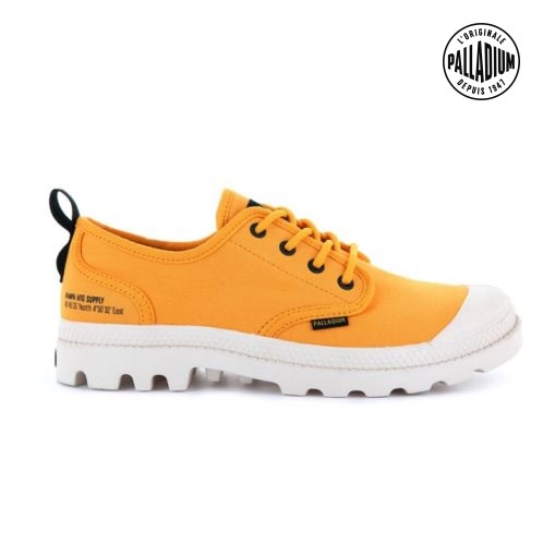 Mustard Palladium Pampa OX Heritage Supply Men's Oxfords Shoes | ZA-485UWAY