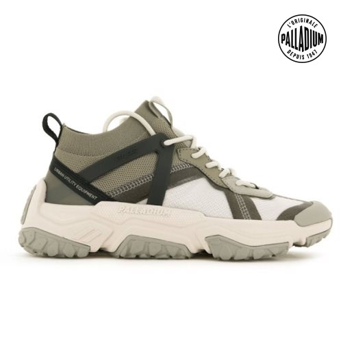 Olive Palladium Off-grid LO Adventure Women's Sneakers | ZA-970UTAI