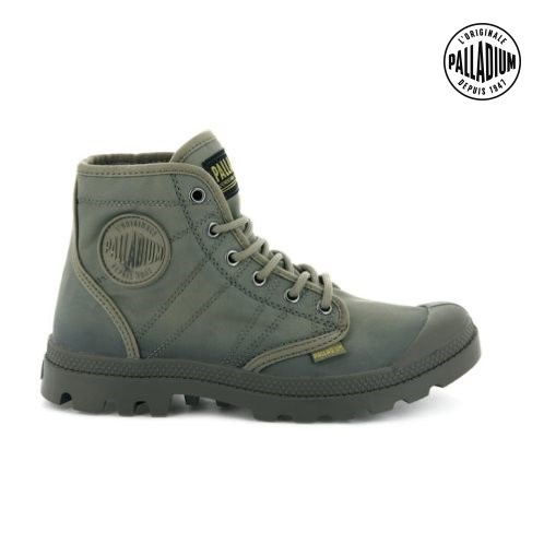 Olive Palladium Pallabrousse TX Men's Boots | ZA-248SQFC