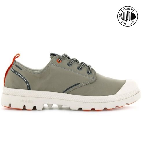 Olive Palladium Pallafin RC LOW WP+ Men's Oxfords Shoes | ZA-507VRSC
