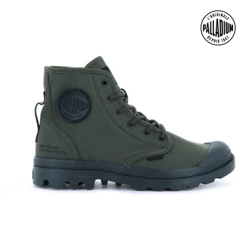 Olive Palladium Pampa Hi Htg Supply Men's Boots | ZA-437RKCV