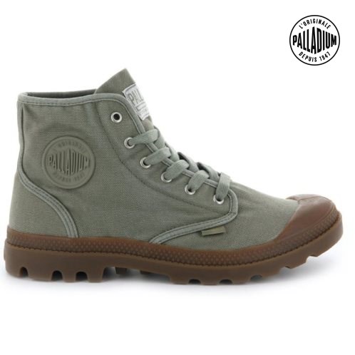 Olive Palladium Pampa Hi Men's Boots | ZA-953XSRW