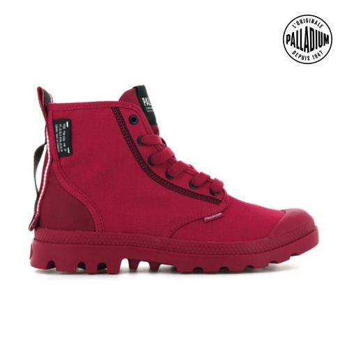 Red Palladium Pampa Dare 2 Survive Women's Boots | ZA-059HPJK