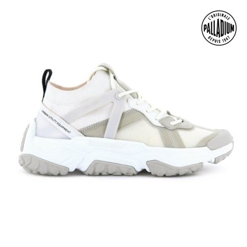 White Palladium Off-grid LO Adventure Women's Sneakers | ZA-347GPAE
