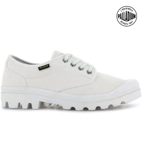 White Palladium Pallabrousse Women's Oxfords Shoes | ZA-708OLNG