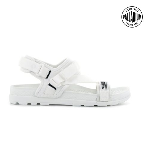 White Palladium Solea ST 2.0 Women's Sandals | ZA-832WTAX